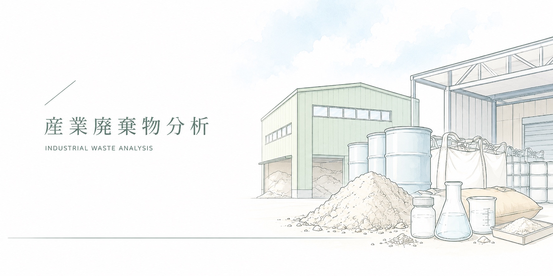 産業廃棄物分析